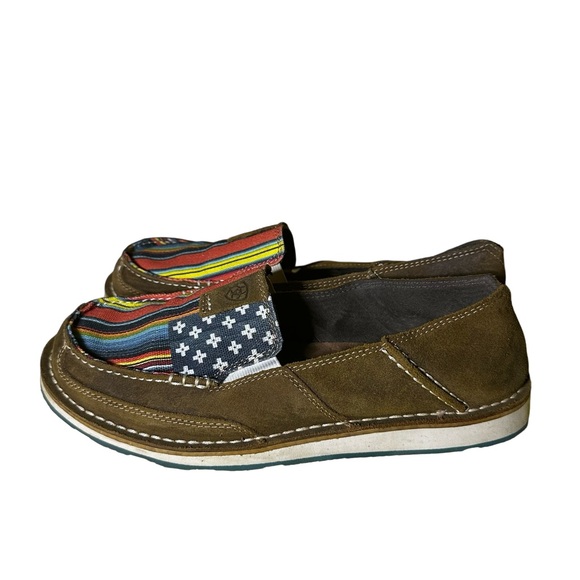 ARIAT Cruiser Women’s Shoes Sz 9.5 (9.5B) Brown Flat Loafers - Picture 2 of 9